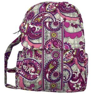 Vera Bradley Msrp Pink Gray Backpack